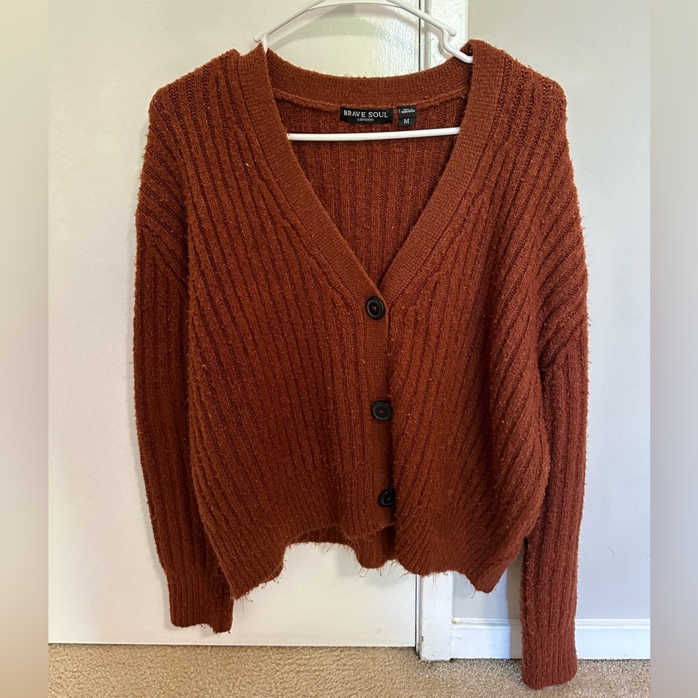 Brave Soul Button Up Cardigan